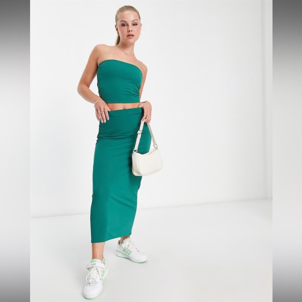 Pull & Bear Top and Skirt Set